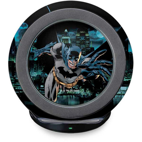DC Comics Batman All Star Batman & Robin, The Boy Wonder Action Pose Art BY Jim Lee Fast Charge Wireless Charging Stand Skin